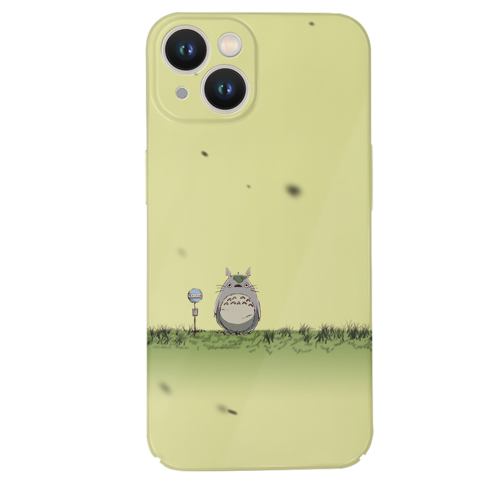 （画像用） となりのトトロ 草壁メイ 草壁サツキ My Neighbor Totoro Satsuki Kusakabe Mei Kusakabe 【iPhone 14シリーズ対応】ハードケース